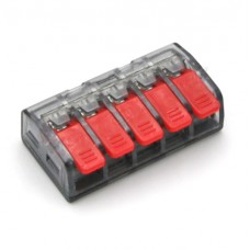 Κλέμμα ταχείας αυτόματης σύνδεσης καλωδίων 5 Θέσεων 0,08-4mm² 8-4845